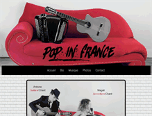 Tablet Screenshot of popinfrance.com